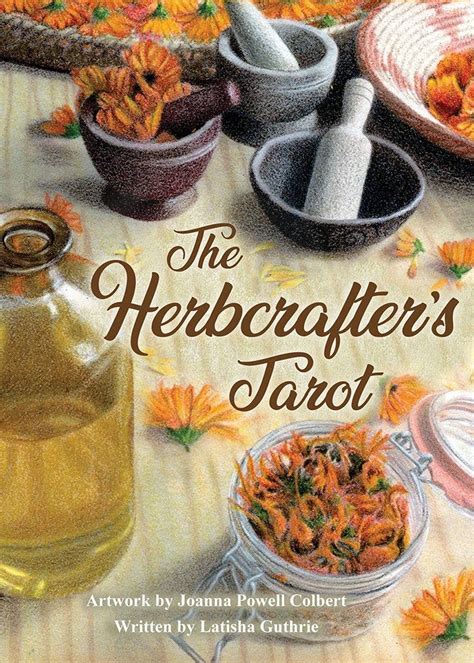 The herbalist witch tarot guidebook